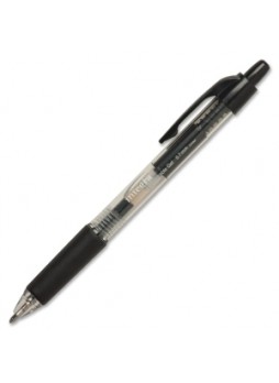 Integra 30035 Retractable Gel Ink Pen, 0.7mm, Medium point, Black ink, Dozen